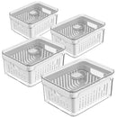 Organizadores de geladeira Fruta & Legume2,2 Litros - Utilize Casa