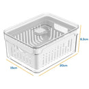 Organizadores de geladeira Fruta & Legume2,2 Litros - Utilize Casa