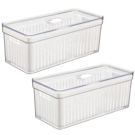 Organizador de geladeira  Fruta & Legume -6,8 litros - Utilize Casa